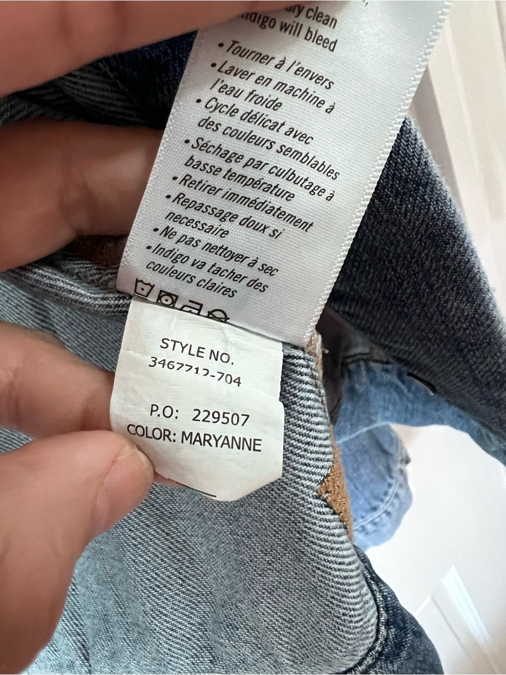 PAIGE Light Wash Blue Denim Jacket Large - Picture 5 of 9